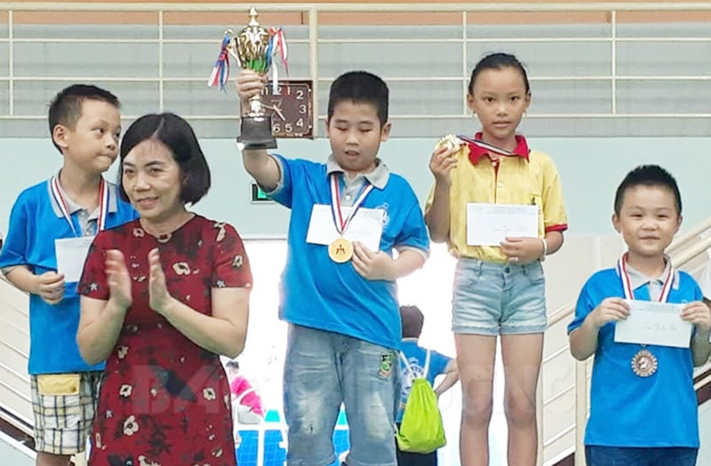 Kỳ thủ Hải Dương đoạt 2 cúp vàng Giải cờ vua Kiến An mở rộng 2019